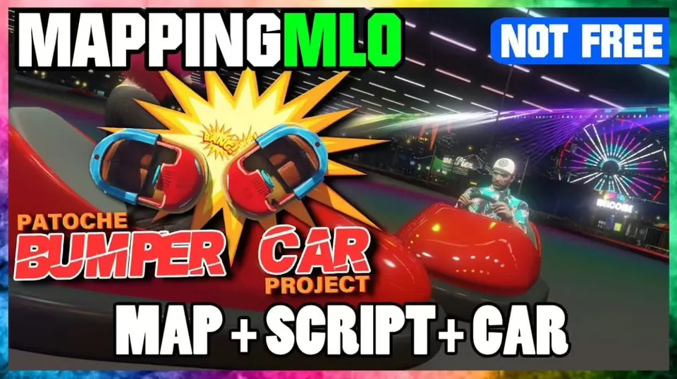 Bumper Car (Full Package | MAP + SCRIPT + CAR) FiveM resource preview