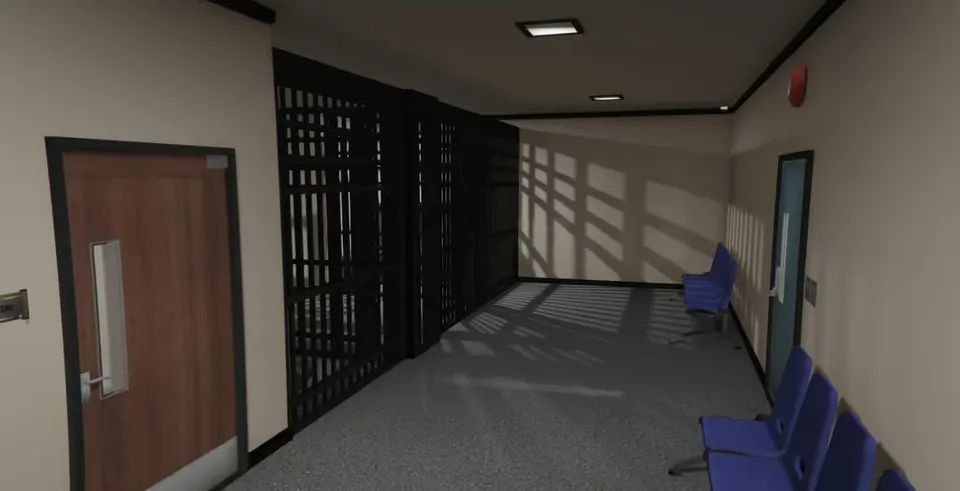 Prévia do recurso Sandy Shores EMS + Delegacia FiveM 3