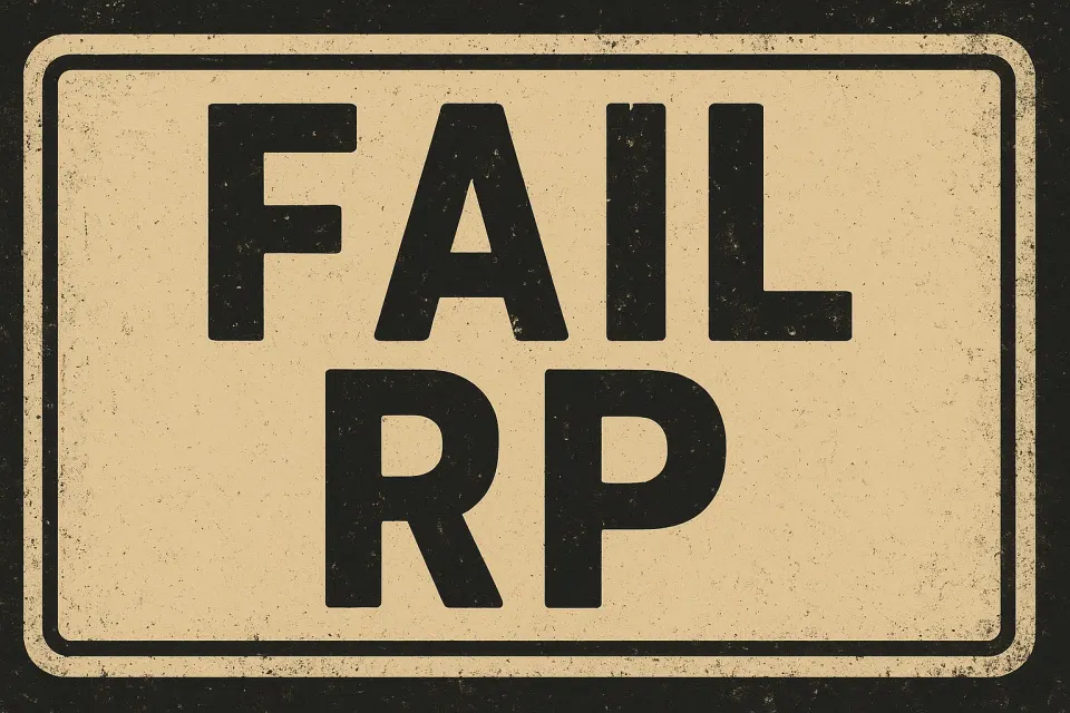 Fail RP: Bedeutung und was in FiveM GTA RP als FailRP gilt