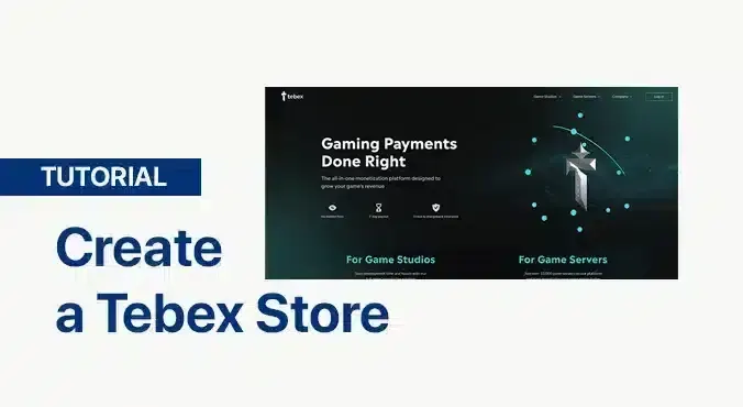 So erstellst du einen Tebex-Shop für einen FiveM-Server