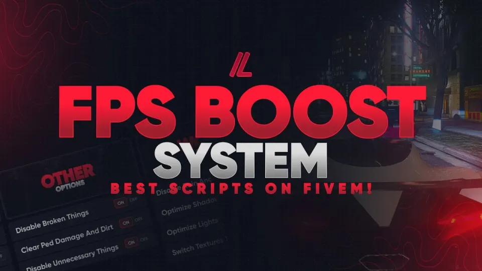 Advanced FPS Booster FiveM resource preview
