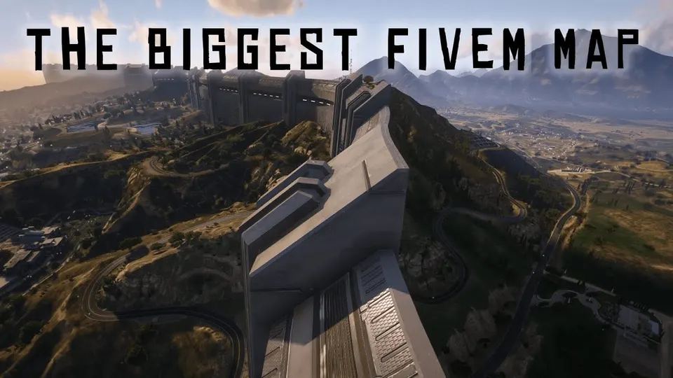 The Border Wall – Largest FiveM Map MLO preview
